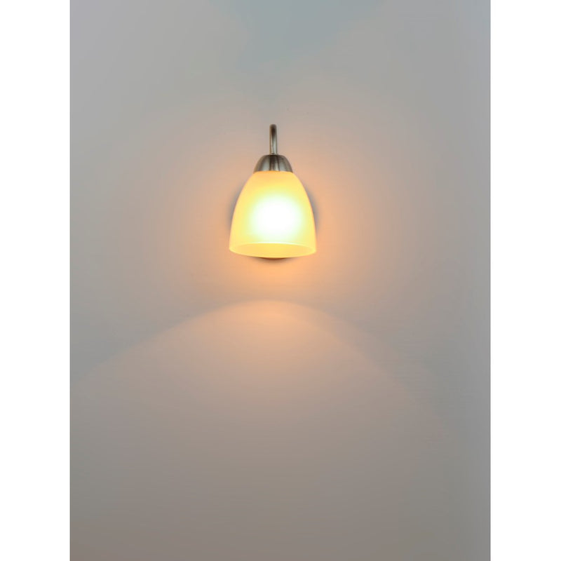 Maxim Lighting Axis 1-Light Strip Bath Vanity, Satin Nickel/Frosted
