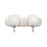 Maxim Lighting Axis Strip Bath Vanity, Satin Nickel/Frosted