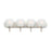 Maxim Lighting Axis Strip Bath Vanity, Satin Nickel/Frosted