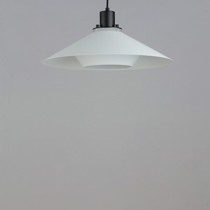 Maxim Lighting Oslo 1-Light Pendant, Black/White