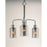 Maxim Lighting Filigree 3 Light Chandelier, Polished Chrome/Clear