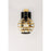 Maxim Lighting Heirloom 1-Light Outdoor Wall, Black/Burnished Brass