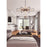 Maxim Lighting Wings 6-Light Chandelier, Black/Satin Brass