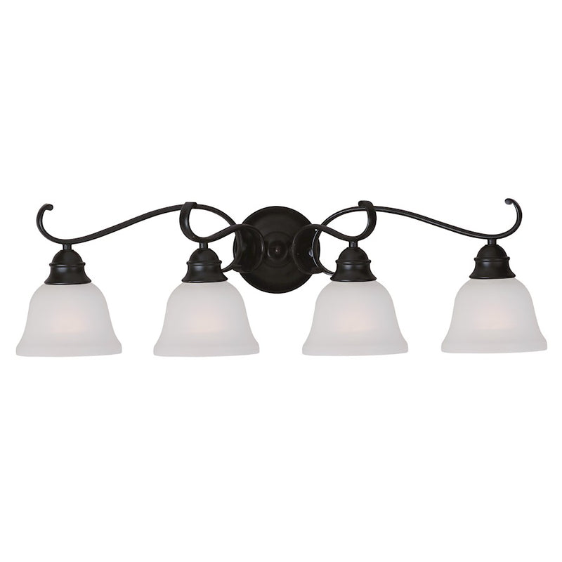 Maxim Lighting Linda 4-Light Bath Vanity Black