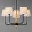 Maxim Lighting Bozeman 5 Light Chandelier, Natural Wood