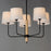 Maxim Lighting Bozeman 5 Light Chandelier, Natural Wood