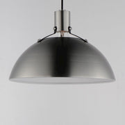 Maxim Lighting Dawn 1 Light 15.5" Pendant, Satin Nickel