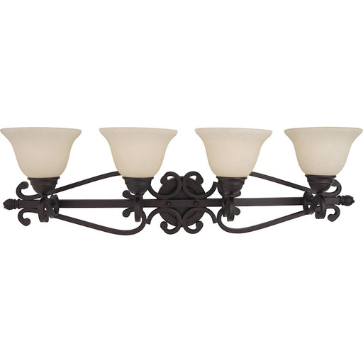 Maxim Manor 4-Light Bath Vanity Oil Rubbed Bronze