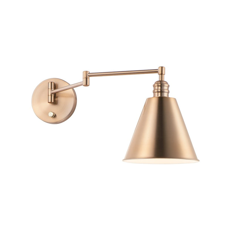 Maxim Lighting Library 1-Light Horizontal Swing Arm