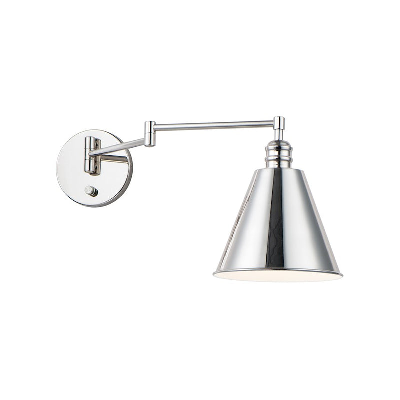 Maxim Lighting Library 1-Light Horizontal Swing Arm