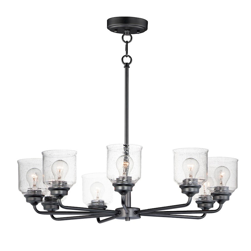 Maxim Lighting Acadia 8-Light Chandelier, Black