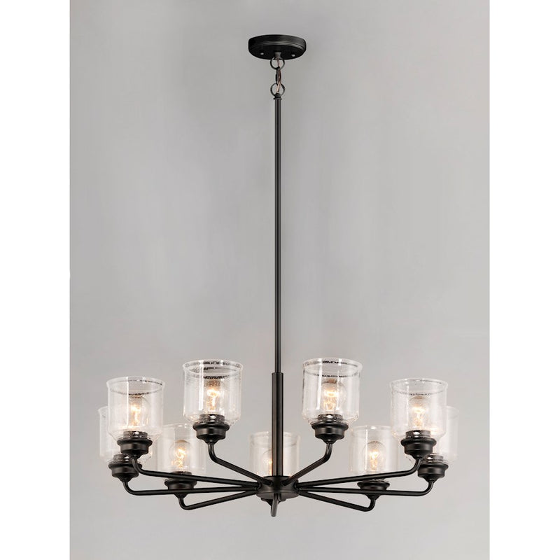 Maxim Lighting Acadia 8-Light Chandelier, Black