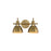 Maxim Lighting Dusk 2 Light 8.75" Bath Vanity, Satin Brass - 12342SBR