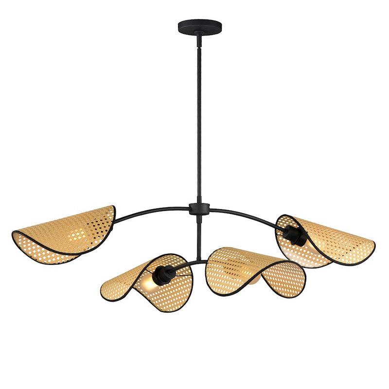 Maxim Lighting Bonnet Multi-Light Pendant, Black