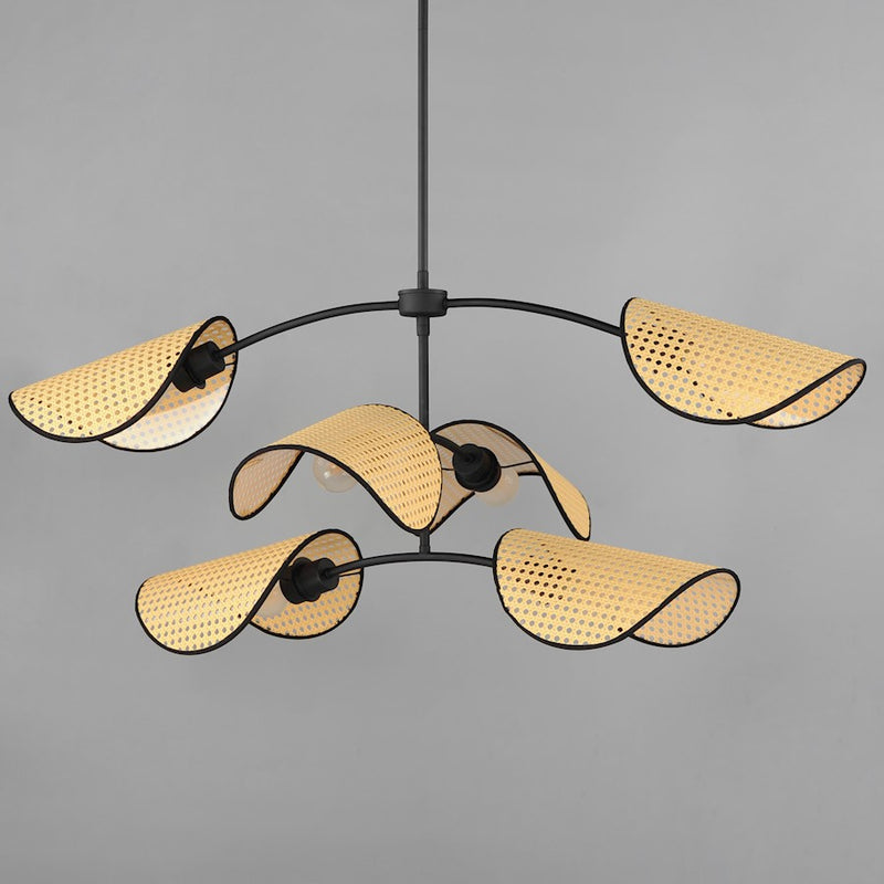 Maxim Lighting Bonnet Multi-Light Pendant, Black