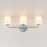 Maxim Lighting Durham 3 Light Bath Vanity, Polished Chrome/White