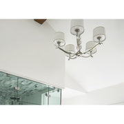 Maxim Lighting Rondo 5-Light Chandelier Polished Nickel