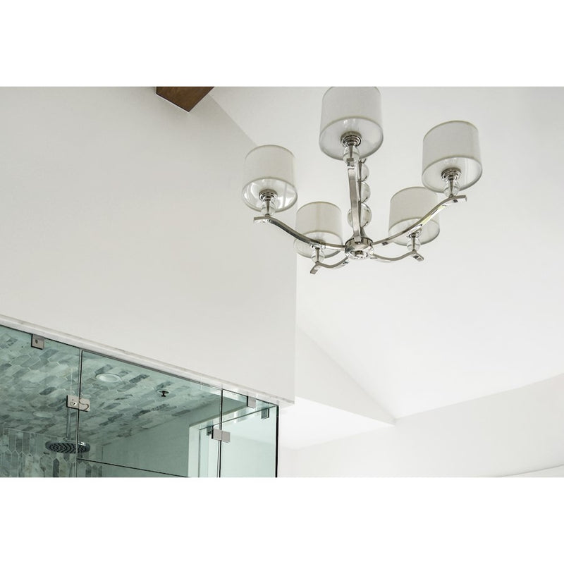 Maxim Lighting Rondo 5-Light Chandelier Polished Nickel
