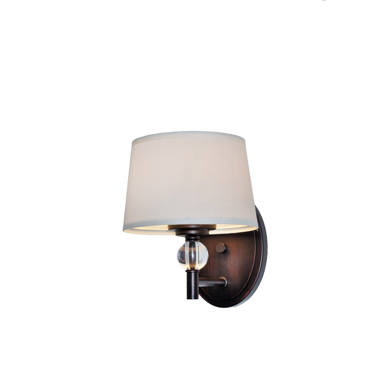 Maxim Lighting Rondo Wall Sconce, Oil Rubbed Bronze