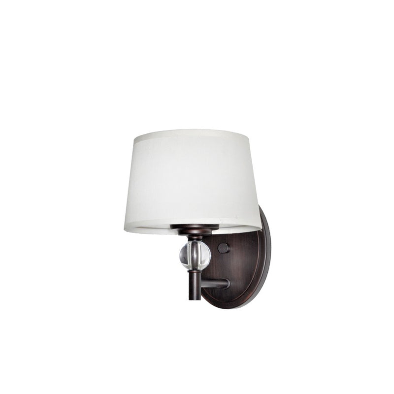 Maxim Lighting Rondo Wall Sconce, Oil Rubbed Bronze