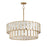 Maxim Lighting Miramar 6 Light Chandlelier, Capiz/Aged Brass - 12806CZNAB