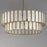 Maxim Lighting Miramar 6 Light Chandlelier, Capiz/Aged Brass