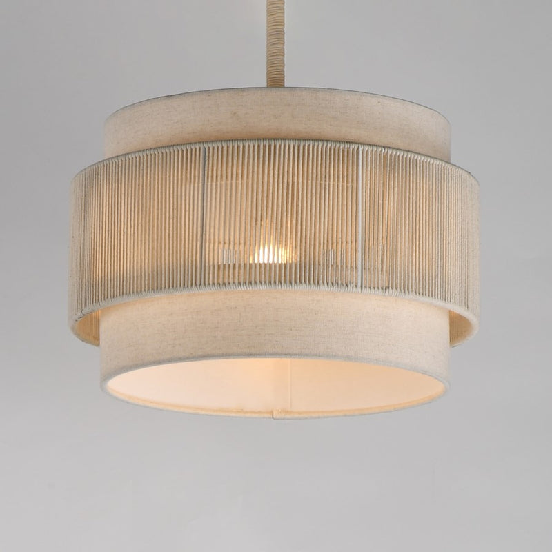 Maxim Lighting Seacliff 1 Light Single Pendant, Natural Aged Brass