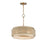 Maxim Lighting Seacliff 3 Light Single Pendant, Natural Aged Brass - 12813OFNAB