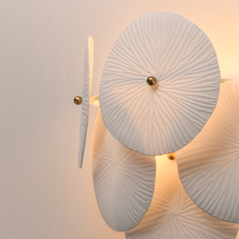 Maxim Lighting Isla 1Lt 13" Wall Sconce, Natural Aged Brass/White