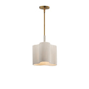 Maxim Corsica 12.5in 1-Light Pendant | Coastal Natural Aged Brass and Bleached Rope | Kitchen Island & Dining Room | Model 12831OFNAB