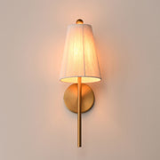Maxim Lighting Valette 21in 1-Light Wall Sconce | Coastal Natural Aged Brass and Bleached Cotton Rope | Bedroom & Hallway Accent | Model 12861NAB