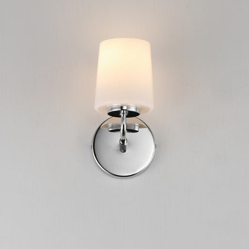Maxim Lighting Durham 1 Light Wall Sconce, Polished Chrome