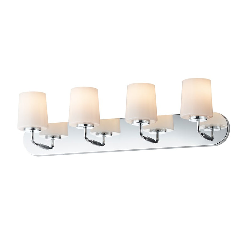 Maxim Lighting Durham 4 Light Bath Vanity, Polished Chrome