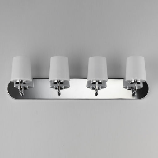 Maxim Lighting Durham 4 Light Bath Vanity, Polished Chrome