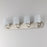 Maxim Lighting Durham 4 Light Bath Vanity, Satin Nickel