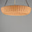 Maxim Lighting Bower 5 Light 34" Ring Pendant, Natural Aged Brass