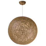 Maxim Bali 1-Light Chandelier, Twine