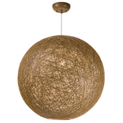 Maxim Bali 1-Light Chandelier, Twine