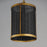 Maxim Lighting Rattan 1 Light Pendant, Natural Aged Brass