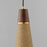 Maxim Lighting Sumatra 1Lt 7" Elogated Pendant, Brass