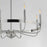 Maxim Lighting Frankie 8 Light Chandelier, Satin Nickel