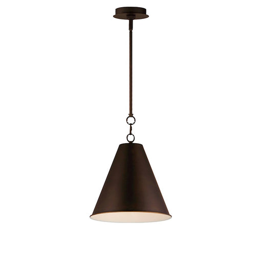 Maxim Lighting Veritas 12" 1 Light Pendant, Chestnut Bronze - 15162CHB