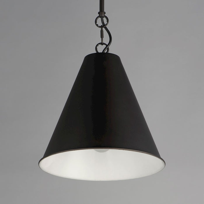 Maxim Lighting Veritas 12" 1 Light Pendant, Chestnut Bronze