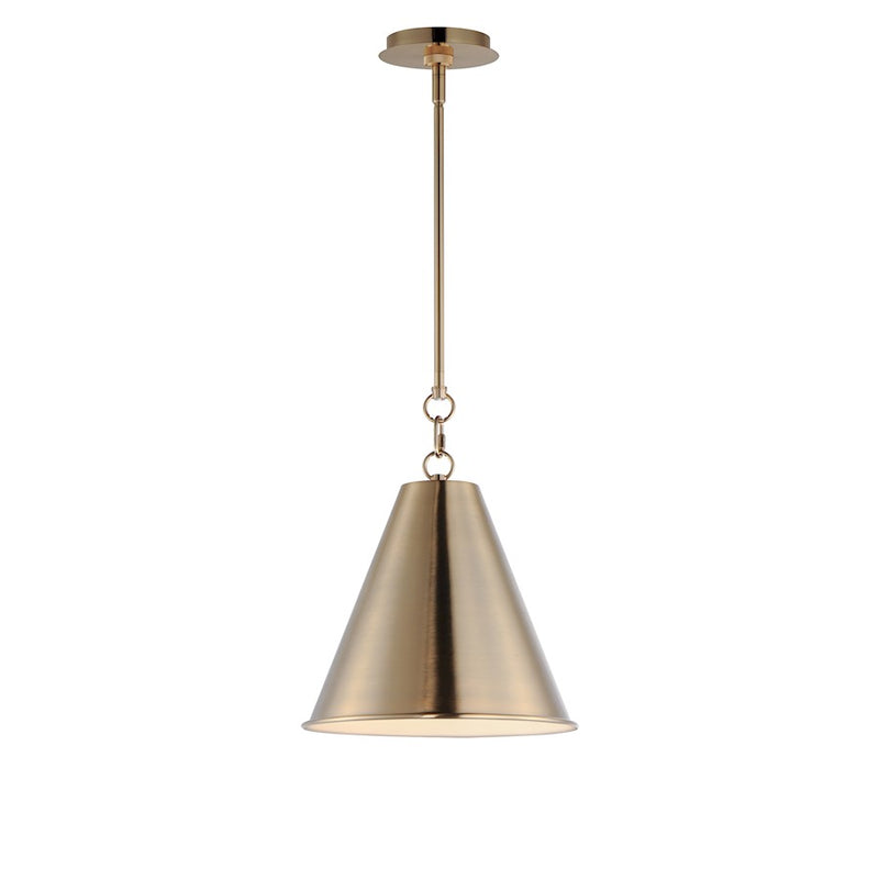 Maxim Lighting Veritas 1 Light 12" Pendant, Heritage