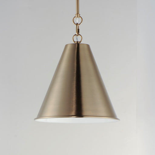 Maxim Lighting Veritas 1 Light 12" Pendant, Heritage