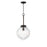 Maxim Lighting Kasbah 1Lt 12" Pendant, Oil Rubbed Bronze/Ribbed - 15194CROI