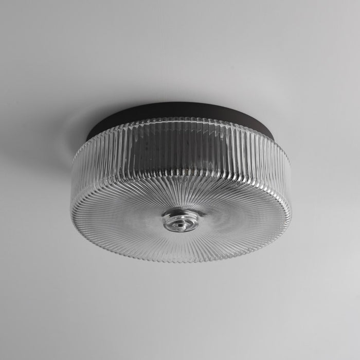 Maxim Lighting Kasbah 4Lt Flush, Oil Rubbed Bronze/Ribbed