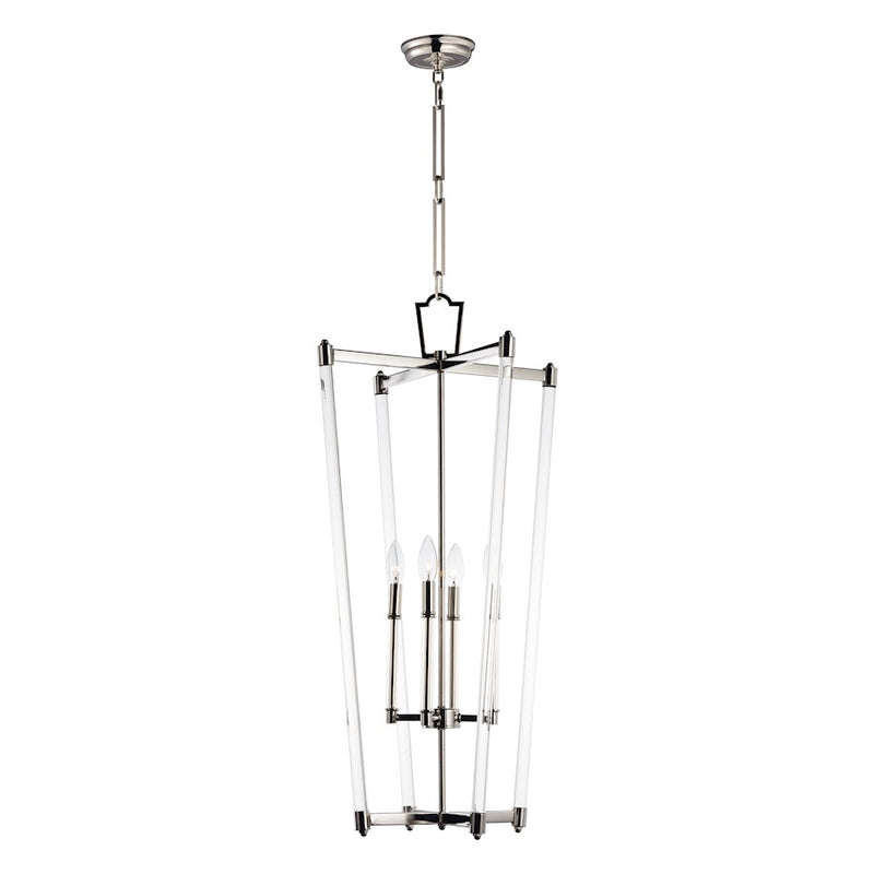 Maxim Lighting Lucent 4-Light 34' Pendant, Polished Nickel