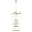 Maxim Lighting Lucent 8 Light Pendant, Heritage/Clear