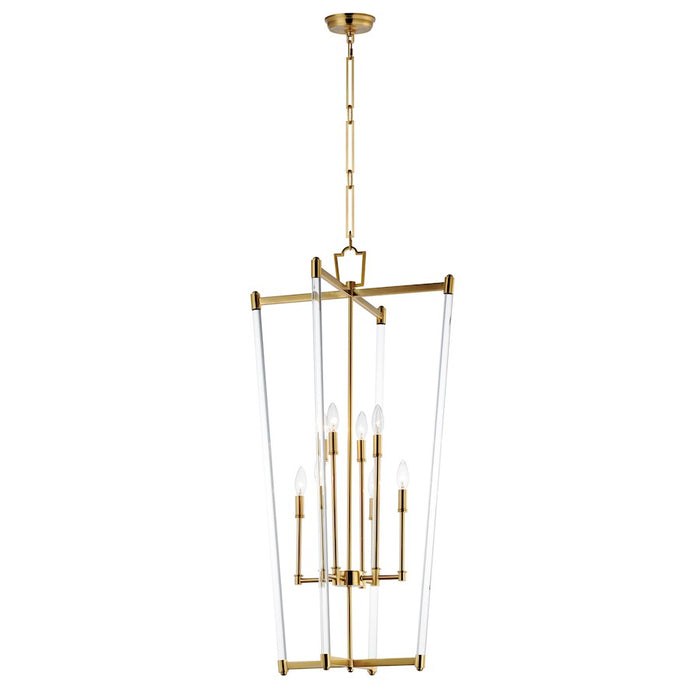 Maxim Lighting Lucent 8 Light Pendant, Heritage/Clear